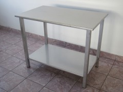 banco in acciaio inox